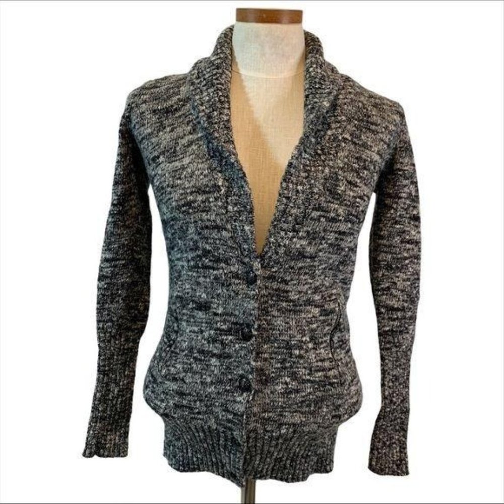 J. Crew‎ Heathered Merino Wool Blend Cardigan